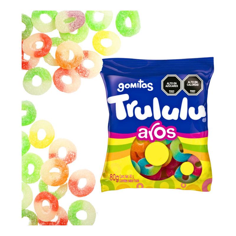 Gomitas Trululu Aros Sabores Frutales Bolsa De 80gr - Louicid