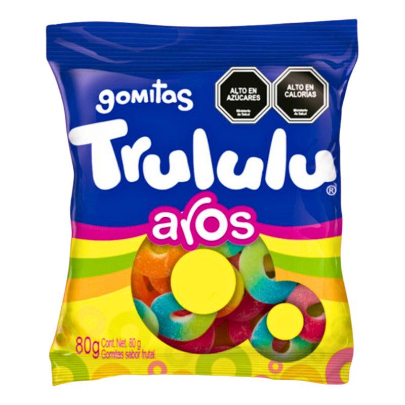 Gomitas Trululu Aros Sabores Frutales Bolsa De 80gr - Louicid