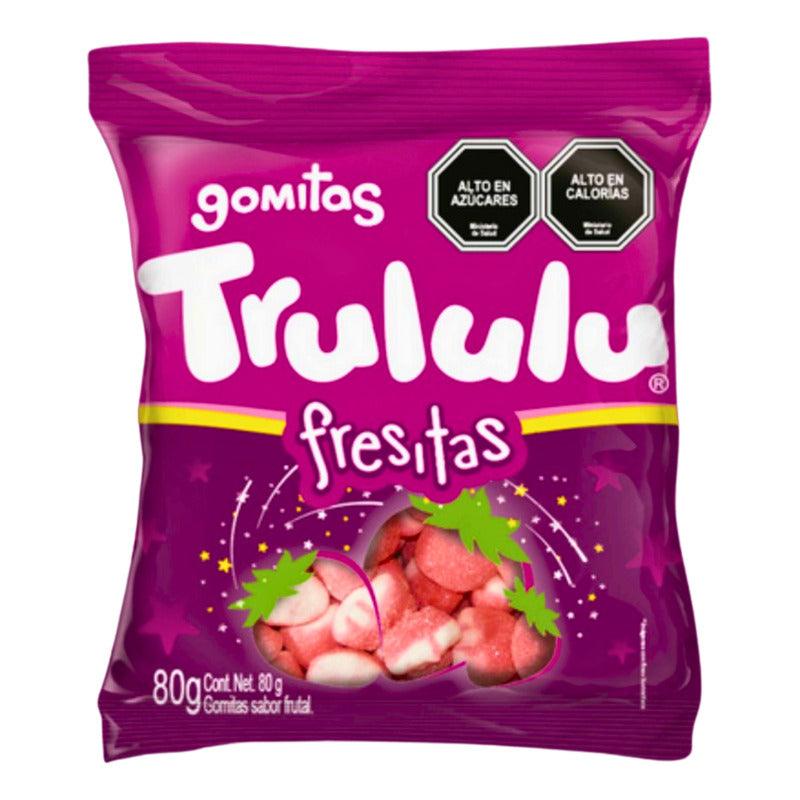 Gomitas Trululu Sabor Fresitas Bolsa De 80gr - Louicid
