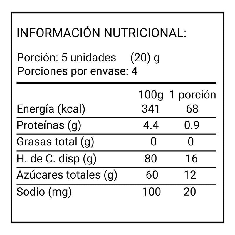Gomitas Trululu Sabor Fresitas Bolsa De 80gr - Louicid