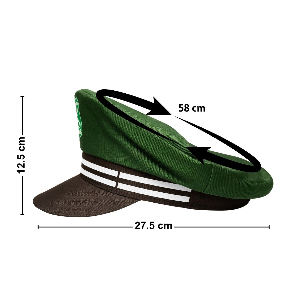 Gorra Carabineros De Chile Disfraz Para Niños Medidas - Louicid