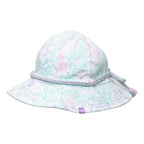 Gorro Bebe Niña Full Diseño Floreal - Louicid