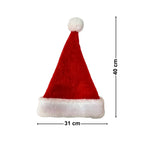 Gorro Pascuero Grande de Felpa 40cm Medidas - Louicid