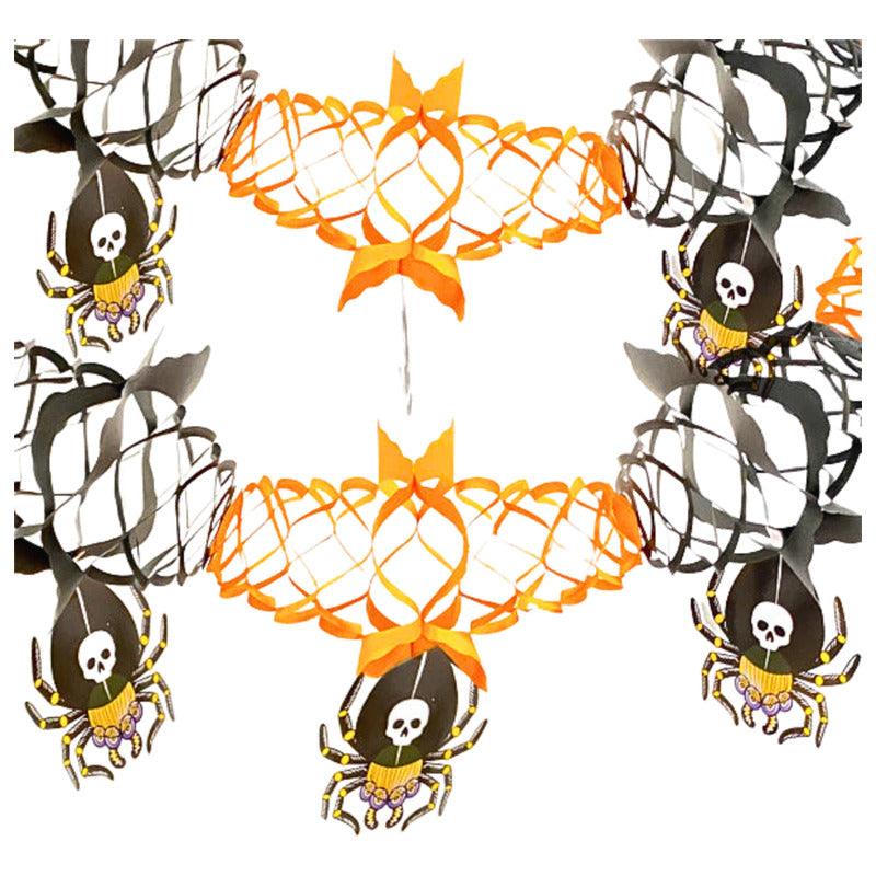 Guirnalda Araña Colgante 2mts Decoración Para Halloween - Louicid