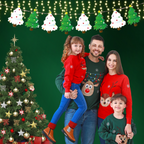 Guirnalda Árboles Navideños 3mts Familia - Louicid