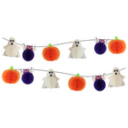 Guirnalda Calabaza Murcielago Fantasma Halloween - Louicid