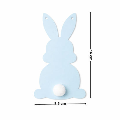 Guirnalda Conejos Pascua Con Colita Colores 3mts Medidas - Louicid