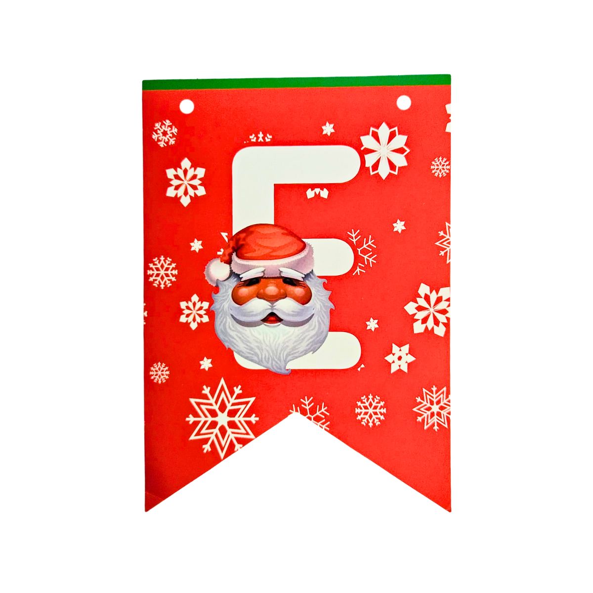 Guirnalda Feliz Navidad Banderines 3mts Letra E - Louicid