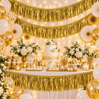 Guirnalda Flecos Dorada 35x200cm Fiesta Cumpleaños - Louicid