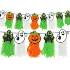 Guirnalda Halloween Con Porras Tricolor - Louicid