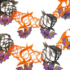 Guirnalda Murciélago Colgante 2mts Decoración Para Halloween - Louicid
