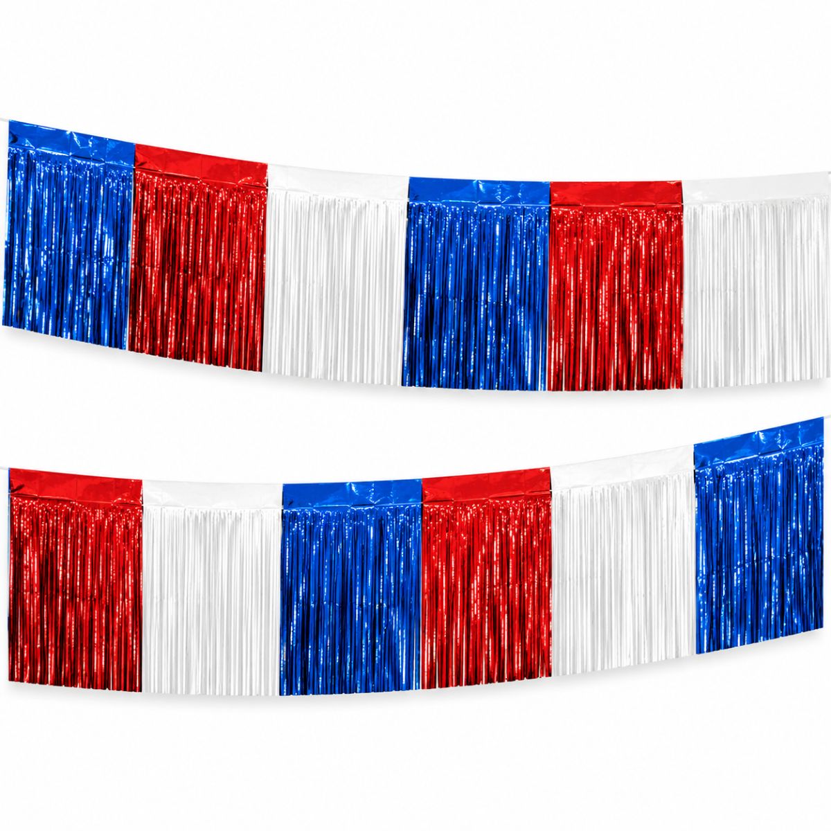 Guirnalda Tricolor Metalizada 2mts Fiestas Patrias - Louicid
