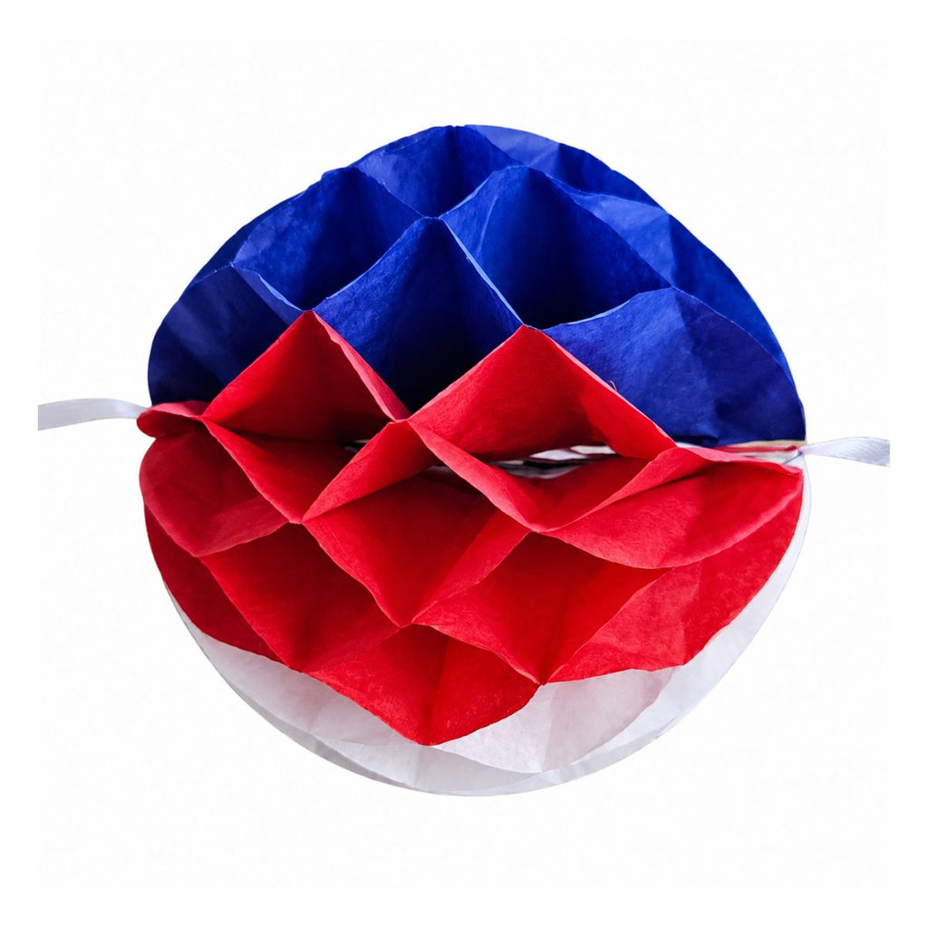 Guirnalda Tricolor de 6 Esferas 3mts Zoom - Louicid