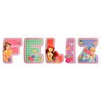Guirnalda Feliz Cumpleaños 3mts Princesas Disney - Louicid
