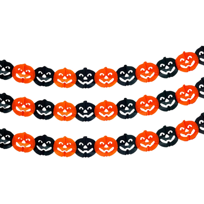 Guirnaldas Calabazas Naranjo Negro 3mts - Louicid