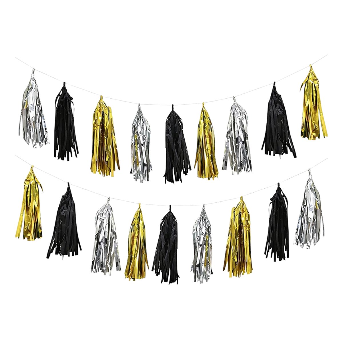 Guirnaldas Tassel 15 Porras Metalizado - Louicid