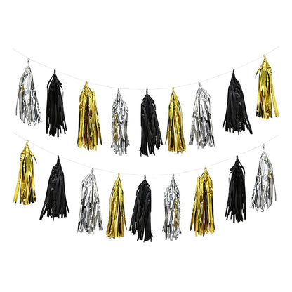 Guirnaldas Tassel 15 Porras Metalizado - Louicid