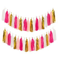 Guirnaldas Tassel 18 Porras Rosadas - Louicid