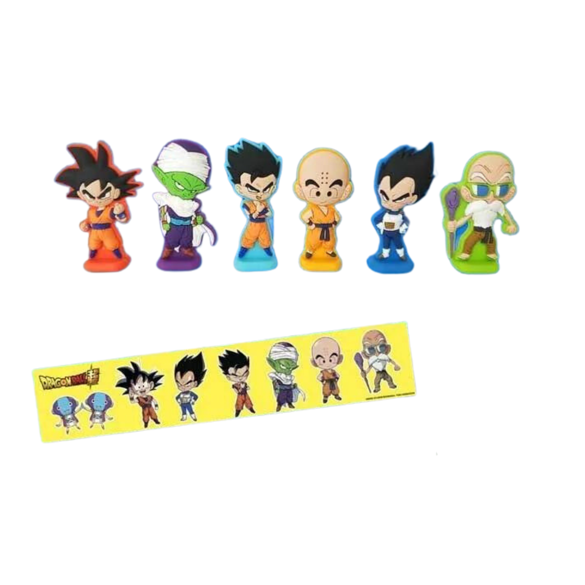 Huevo Sorpresa Dragon Ball Super Figura 2D Stickers - Louicid