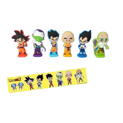 Huevo Sorpresa Dragon Ball Super Figura 2D Stickers - Louicid
