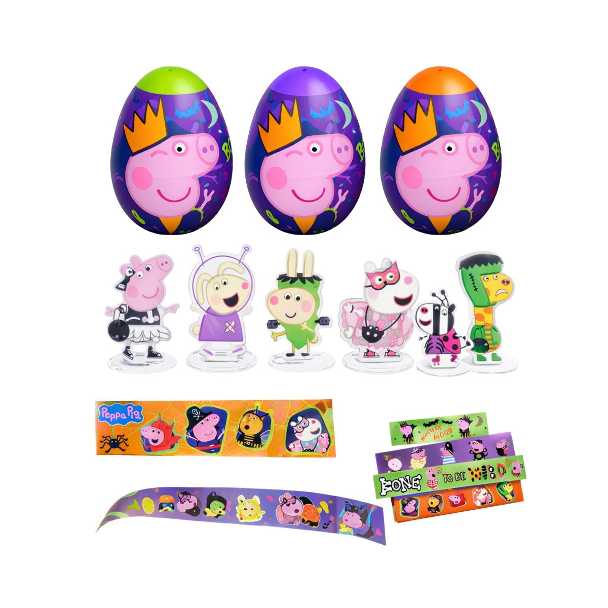 Huevo Sorpresa Peppa Pig Halloween Accesorios - Louicid