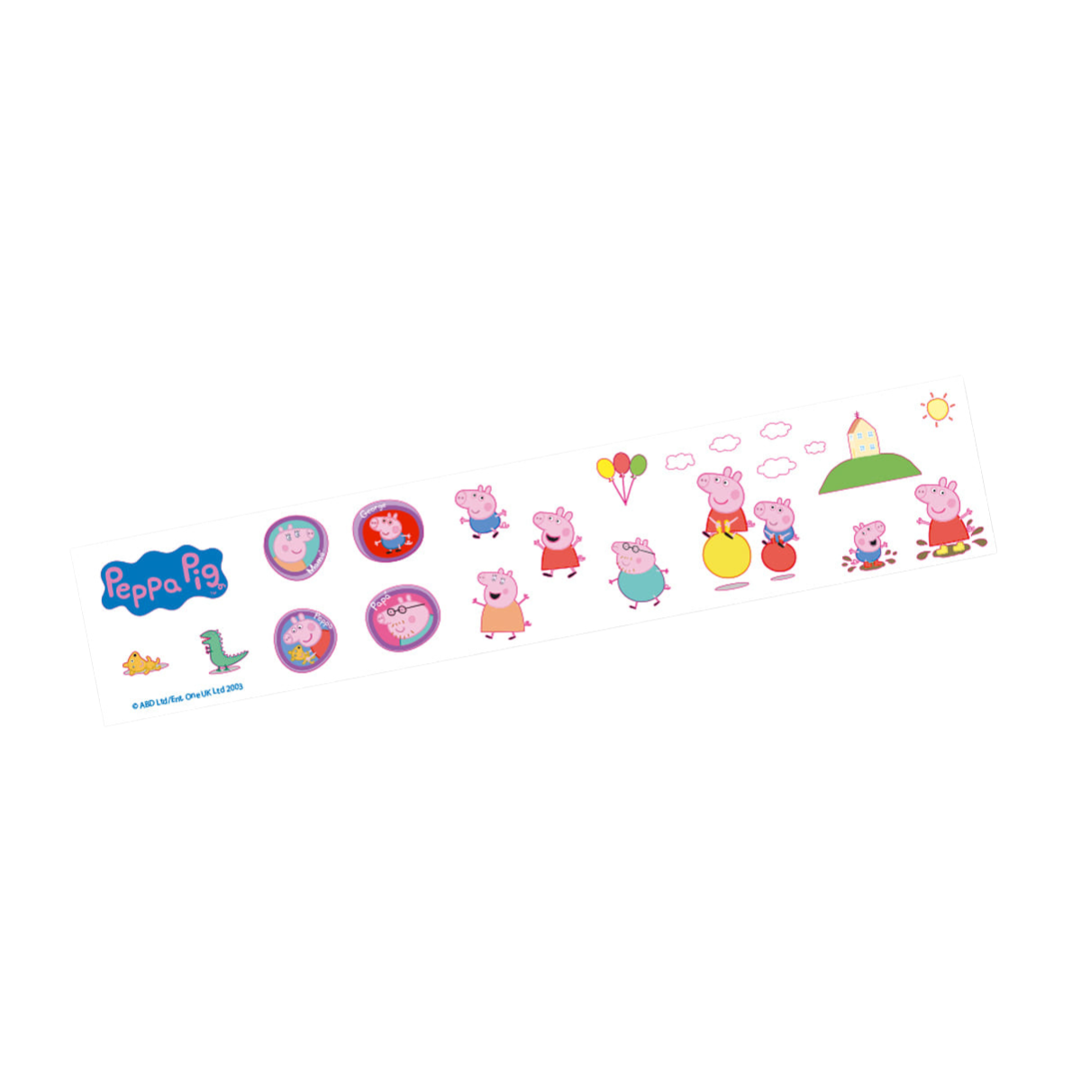 Huevo Sorpresa Peppa Pig Juguete 2d Stickers - Louicid