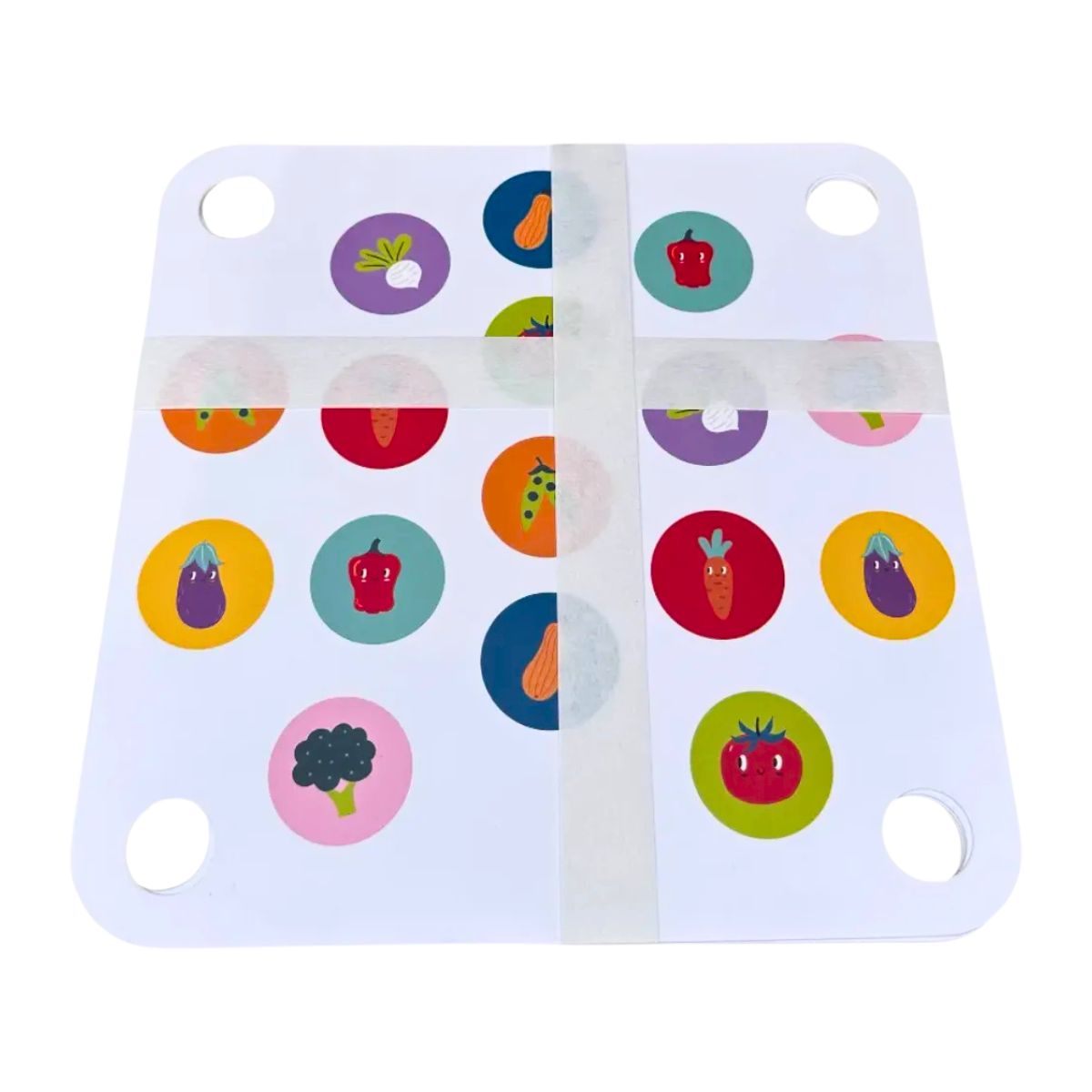 Juego Memoria Madera Manzanas Montessori Tarjetas - Louicid