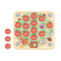 Juego Memoria Madera Manzanas Montessori - Louicid