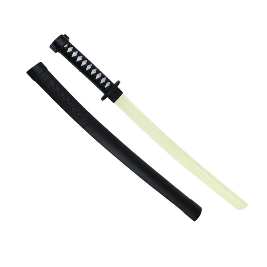 Katana Ninja Negro Luminoso 68cm - Louicid