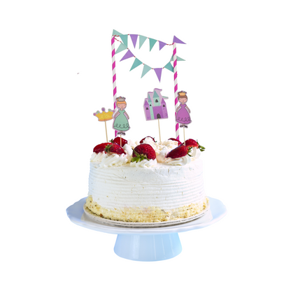 Kit Toppers Princesas Para Torta De Cumpleaños - Louicid