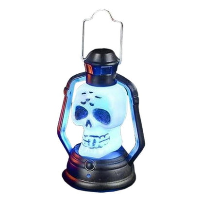 Lampara Calavera Con Luz Led Decoración Para Halloween - Louicid