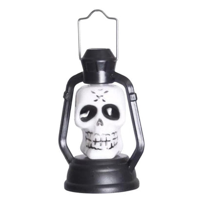 Lampara Calavera Con Luz Led Decoración Para Halloween - Louicid