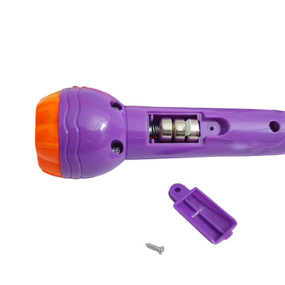 Linterna Proyector Imagenes Halloween Pilas - Louicid