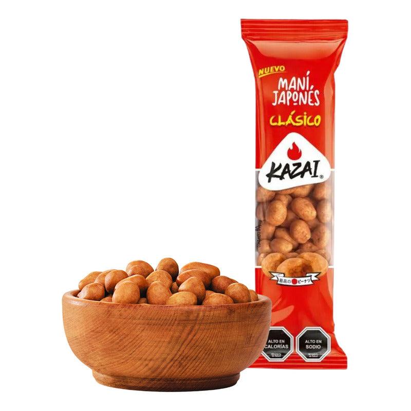 Maní Japonés Clásico Kazai Bolsa De 80 G - Louicid