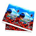 Mantel Cumpleaños Ladybug Plástico - Louicid