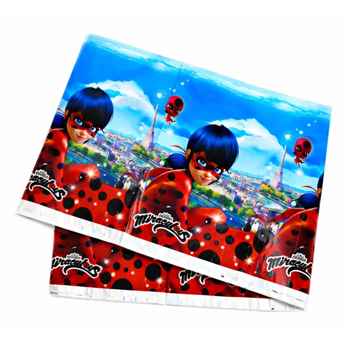 Mantel Cumpleaños Ladybug Plástico - Louicid