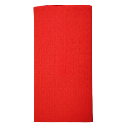 Mantel De Papel Desechable 137x274cm Rojo - Louicid