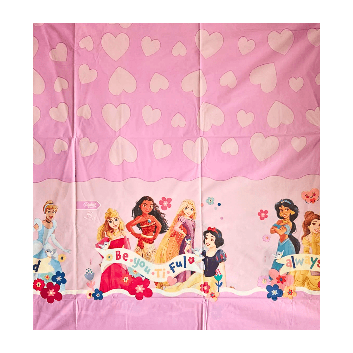 Mantel Desechable Princesas Disney 110x180cm Para Cumpleaños - Louicid