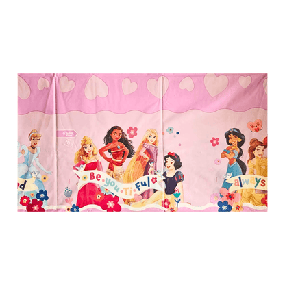 Mantel Desechable Princesas Disney 110x180cm Para Cumpleaños - Louicid