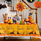Mantel Plástico Happy Halloween 108x180cm Casa - Louicid