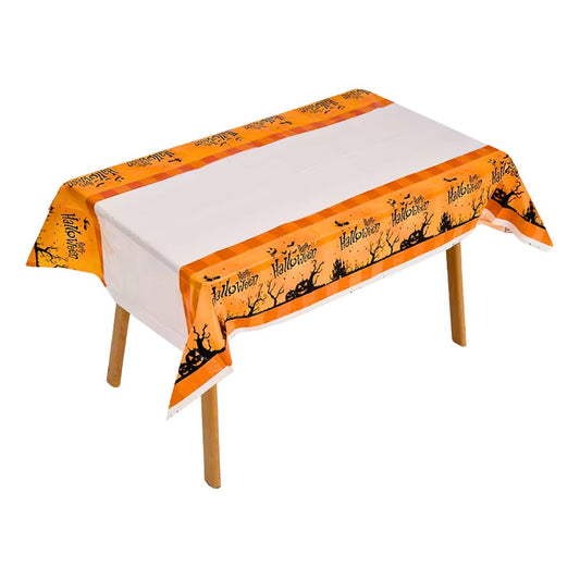 Mantel Plástico Happy Halloween 108x180cm - Louicid