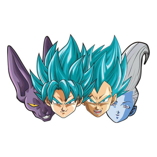 Mascaras Dragon Ball Super 6pcs Para Cumpleaños Infantil - Louicid