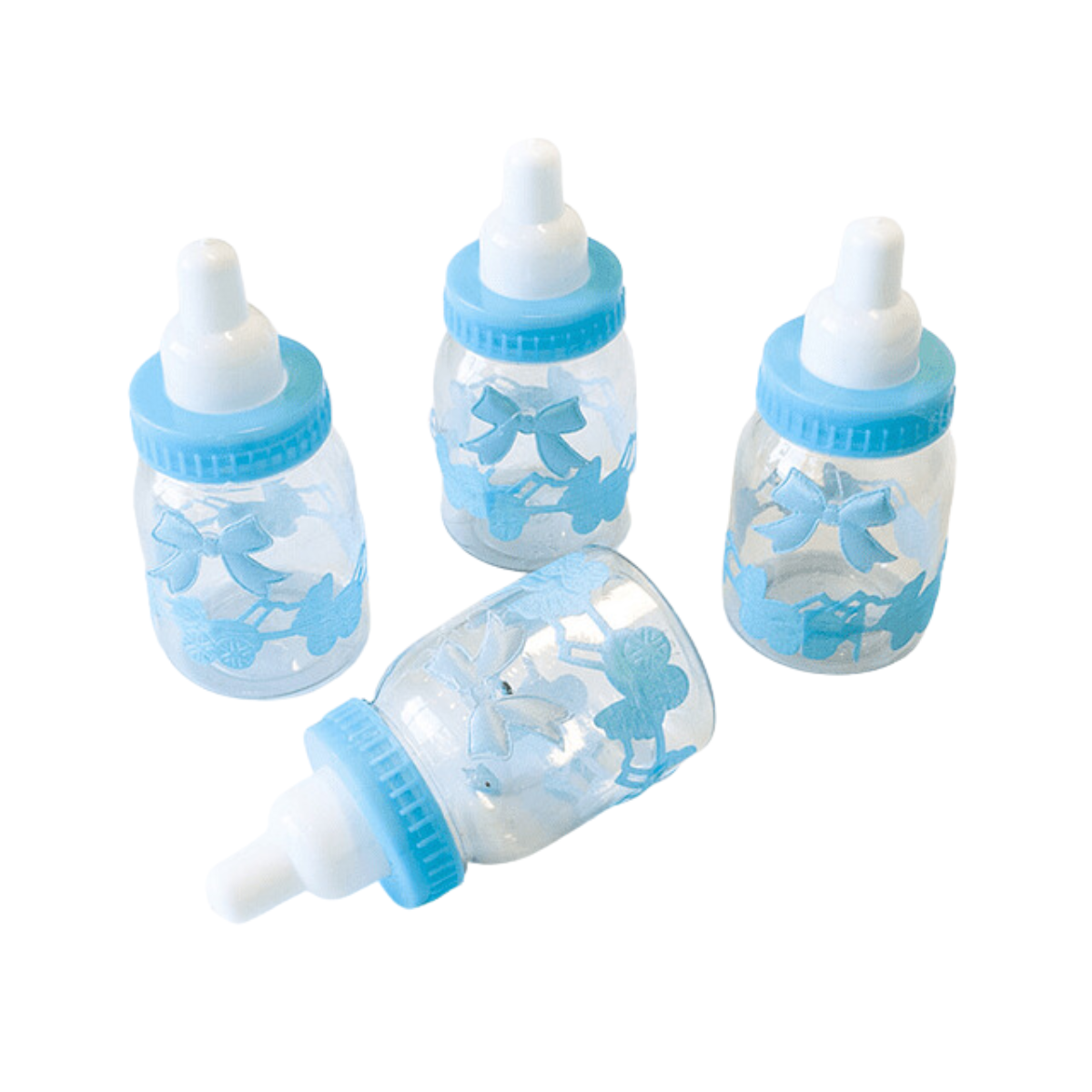 Mini Mamadera Recuerdo Baby Shower Celeste - Louicid