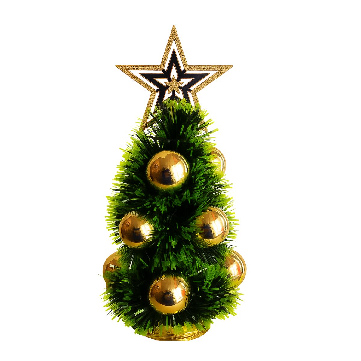 Mini Árbol Navidad 31cm con Estrella - Louicid