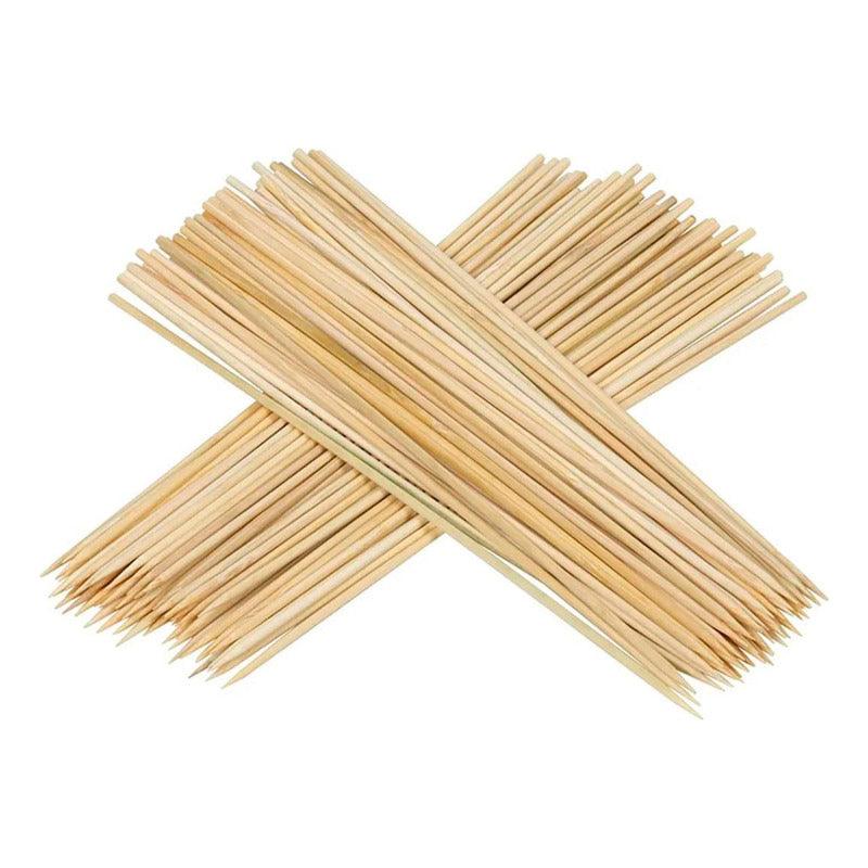 Pack 100 Brochetas De 30cm Para Anticuchos En Celebraciones - Louicid