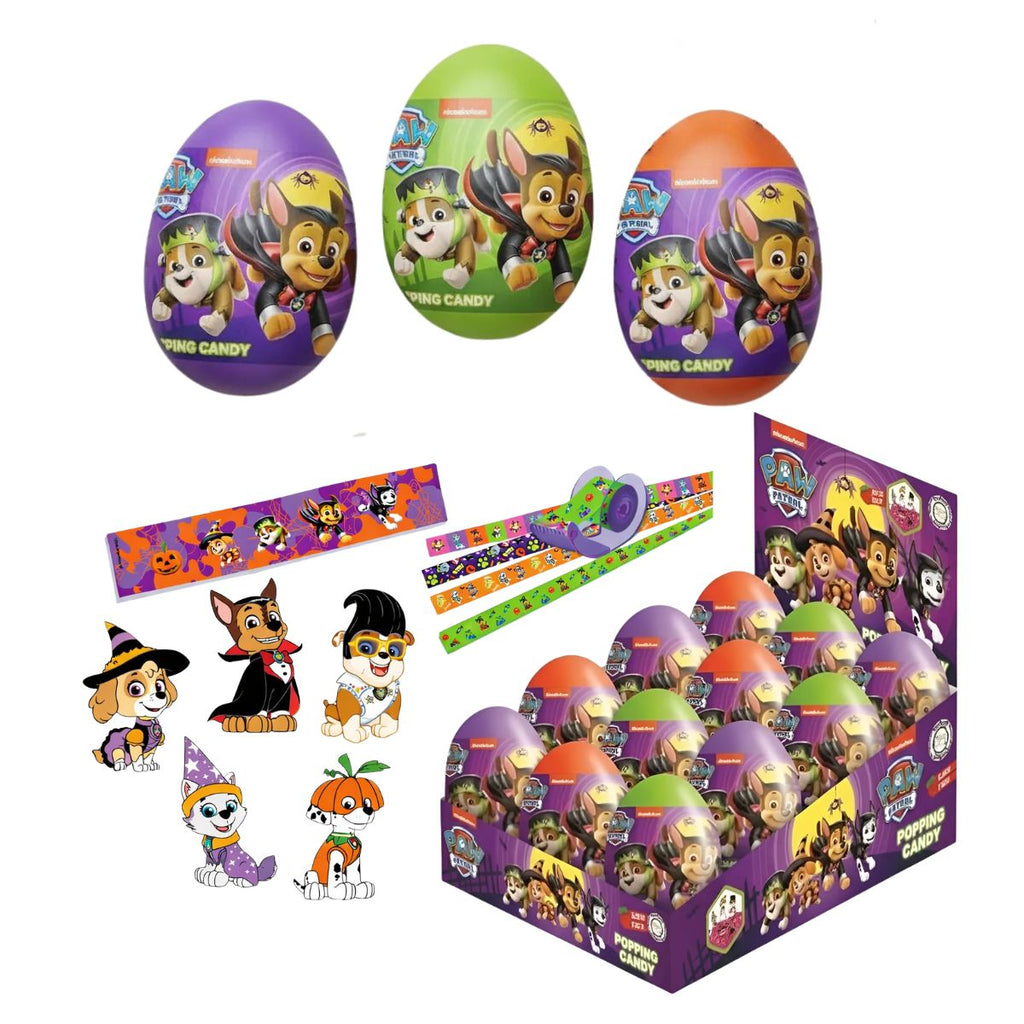 Pack 12 Huevos Sorpresa Paw Patrol Halloween Accesorios - Louicid