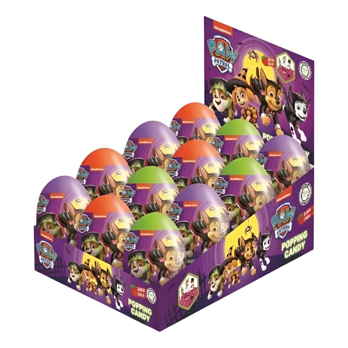 Pack 12 Huevos Sorpresa Paw Patrol Halloween - Louicid