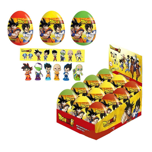 Pack 12 Huevos Sorpresas Dragon Ball Super - Louicid