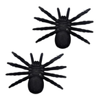 Pack 2 Arañas Negras Halloween Reverso - Louicid