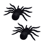 Pack 2 Arañas Negras Halloween - Louicid